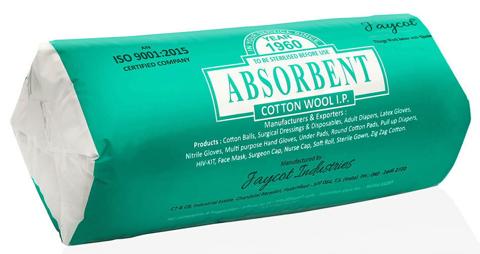 Absorbent Cotton Roll - 500 Grams