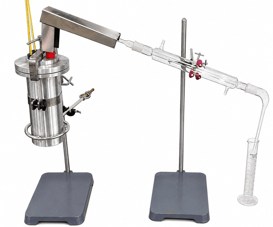 Apparatus For Distillation Of Emulsified Asphalt