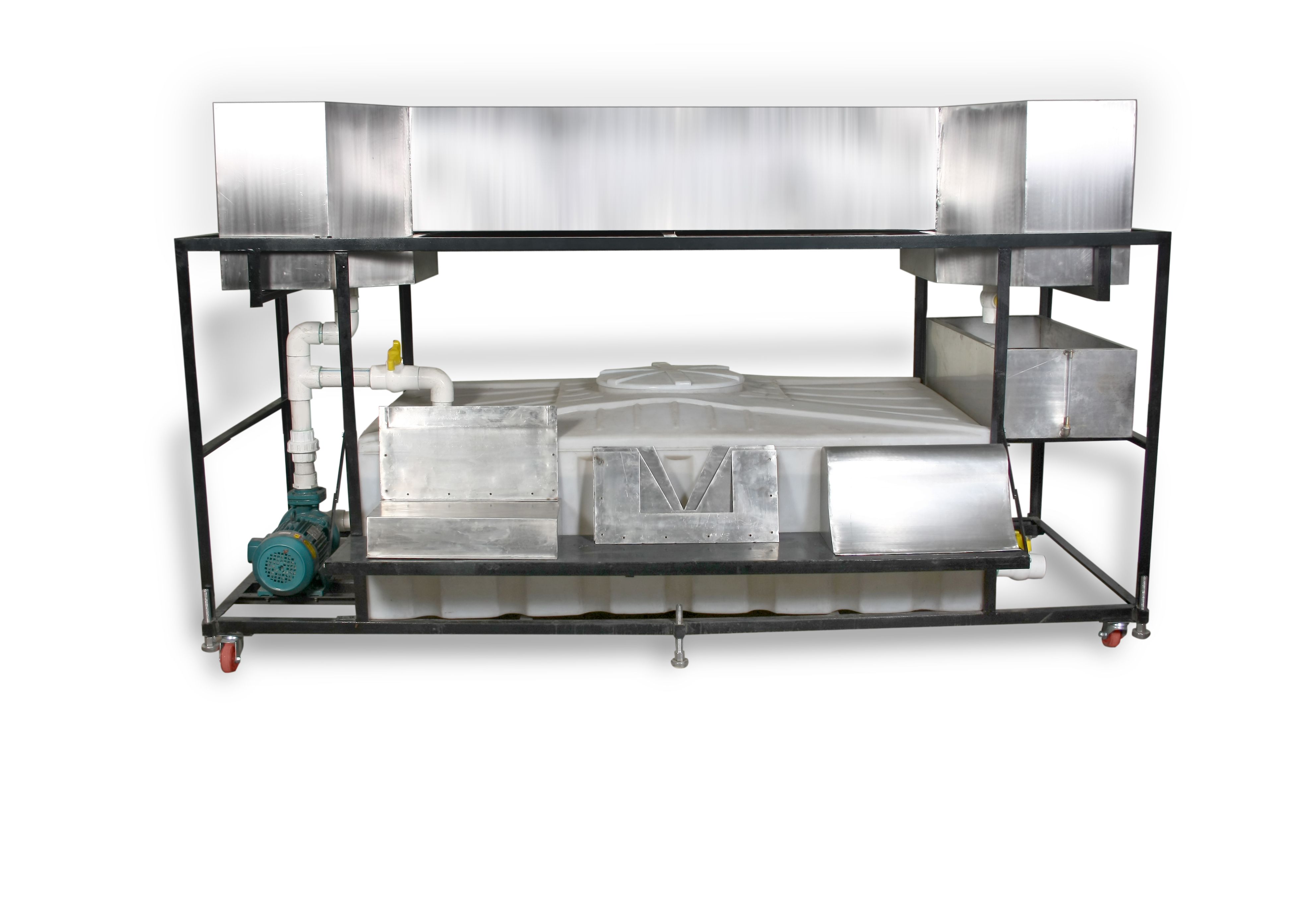 Big Notch And Weir Apparatus With Ss Tank-vipl-fm-7017