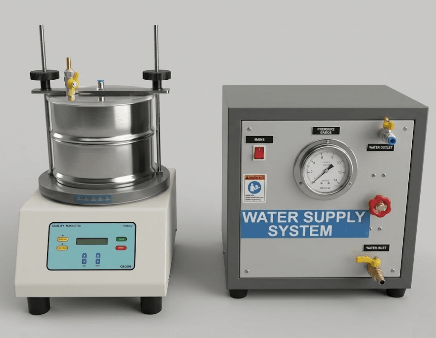 Characteristic Opening Size Apparatus-wet Sieve Opening Size Tester For Geotextile - En Iso 12956
