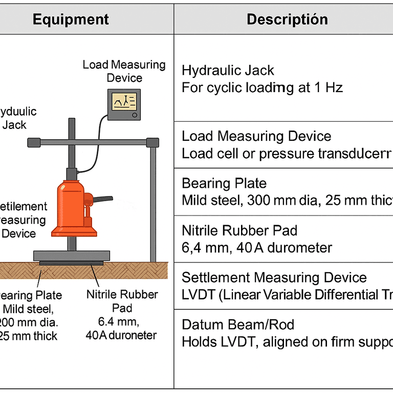 Cyclic Plate Load Test - Astm D8462 - Eie - C4021