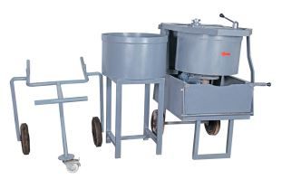 Pan Mixer – 40 L – With Removable Pan, Trolley And Stand