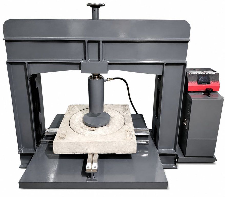 Digital Manhole Cover Testing Machine – 500 Kn, 1200 × 1200 Mm