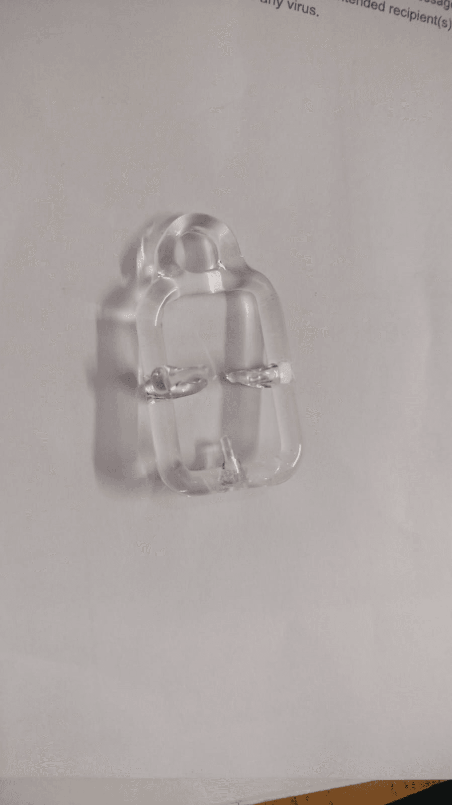 Glass Cradle-for Silver Corrosion Test-(ip 227)