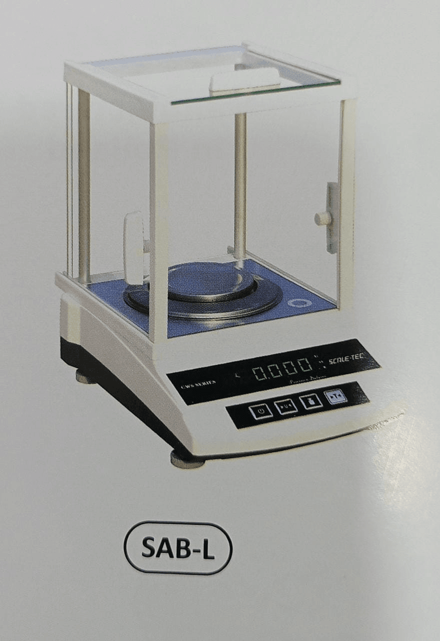 High Precision Electronic Balance-210 Gm-0.001 Gm (1 Mg)-external Calibration-model Sab 203l