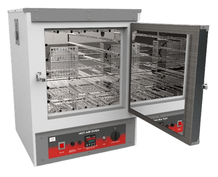 Hot Air Oven-digital-45x45x45 Cm-250°c-inner S.s. Chambe-92 Liters
