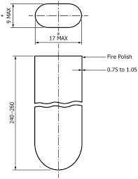 Inspection Tube For Copper Corrosion Test App - Astm D130