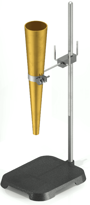 J14 Funnel With Stand - With Measuring Cylinder