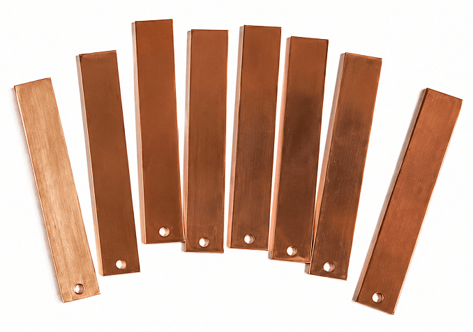 Lpg Copper Strips - With 3.2 Mm Hole - As Per Astm D 1838