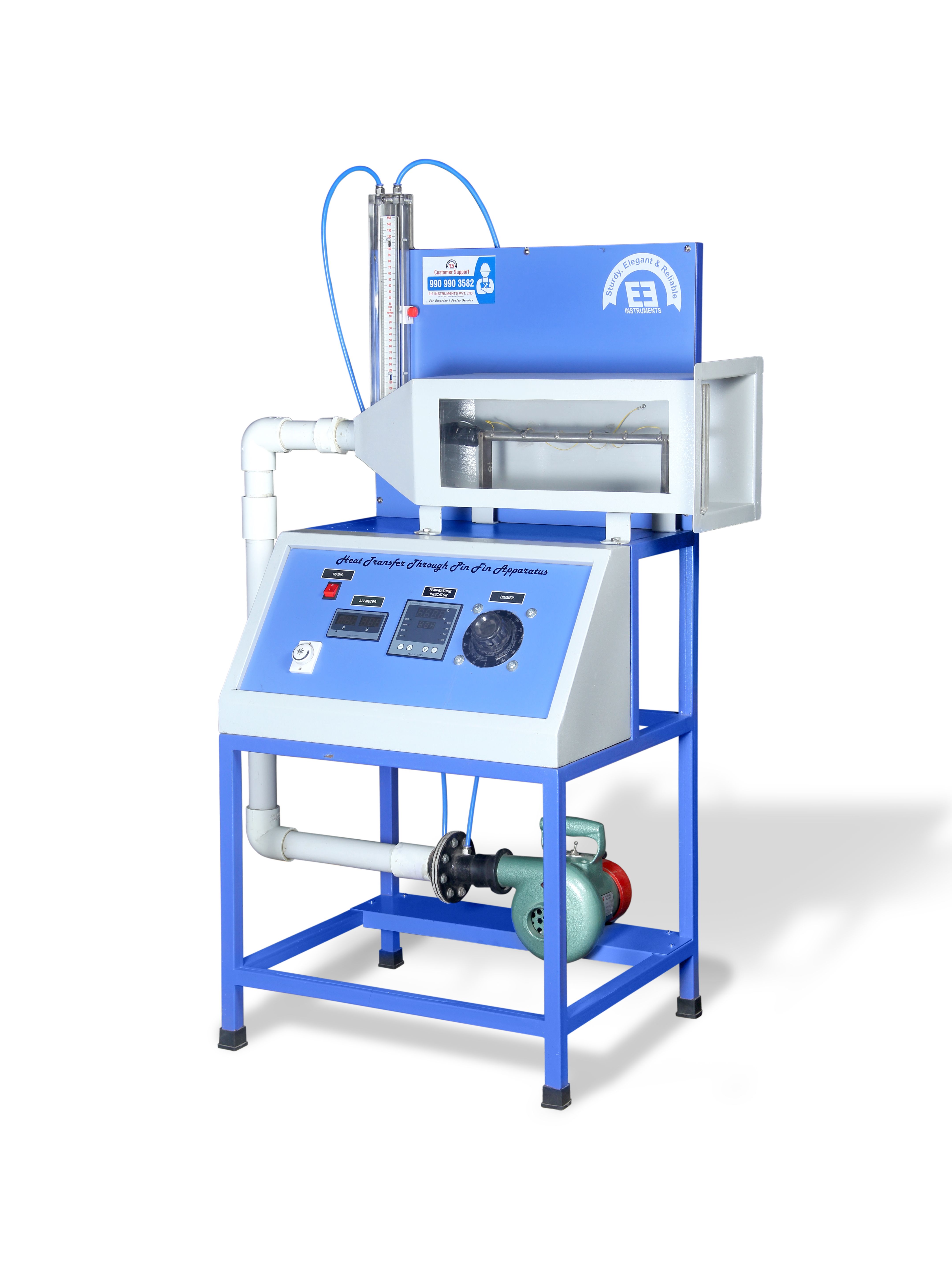 Heat Transfer From Pin Fin Apparatus