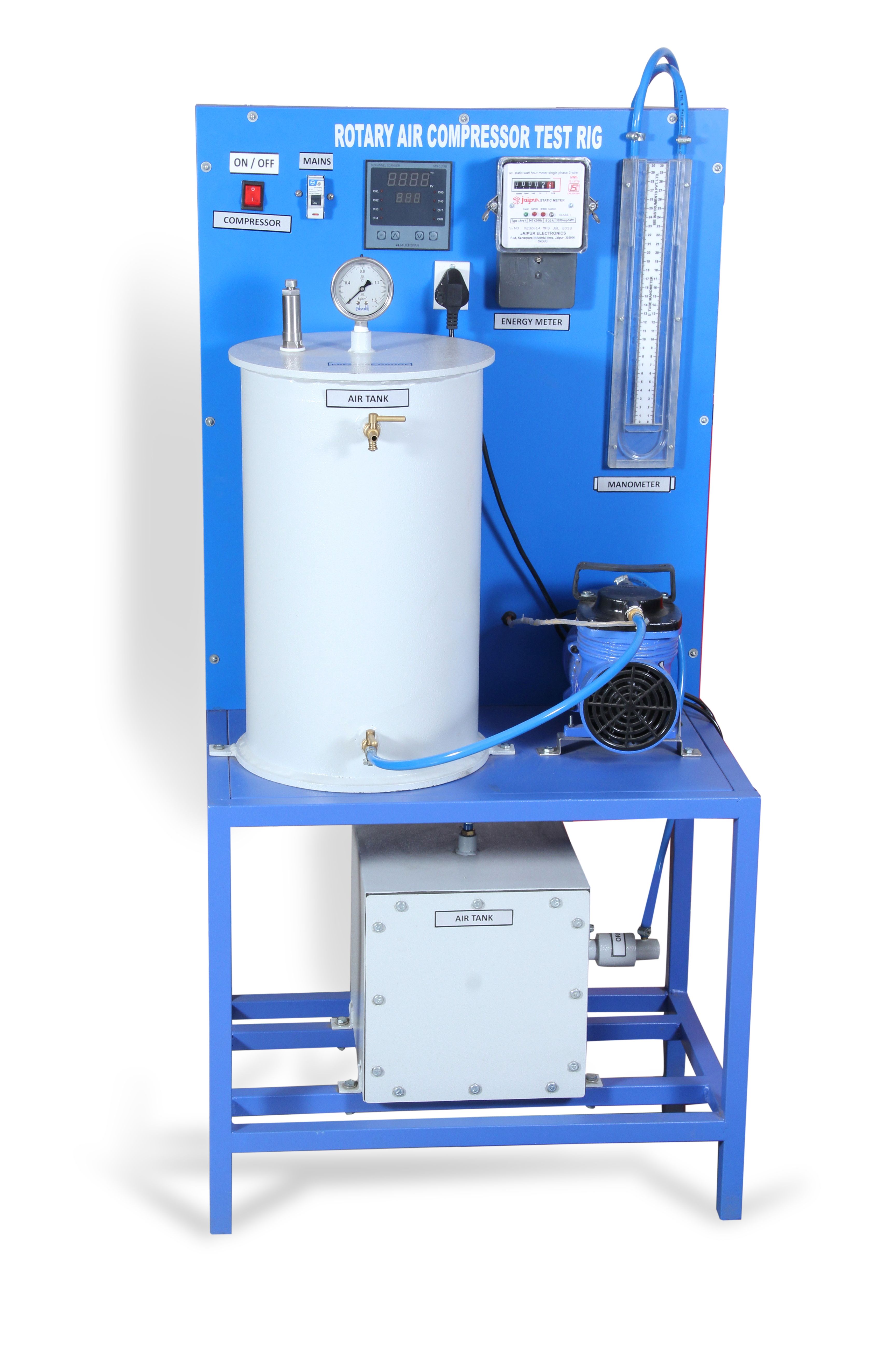 Rotary Air Compressor Test Rig