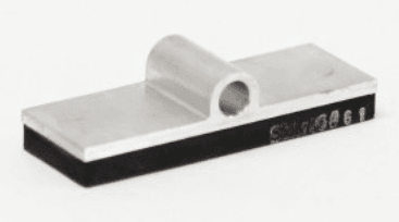Rubber Pad Without Aluminum Frame - For Skid Resistance Tester - 76 Mm Long, 32 Mm Wide, Hrc 55, 6 Mm Thickness - Is 2386 (p-4)