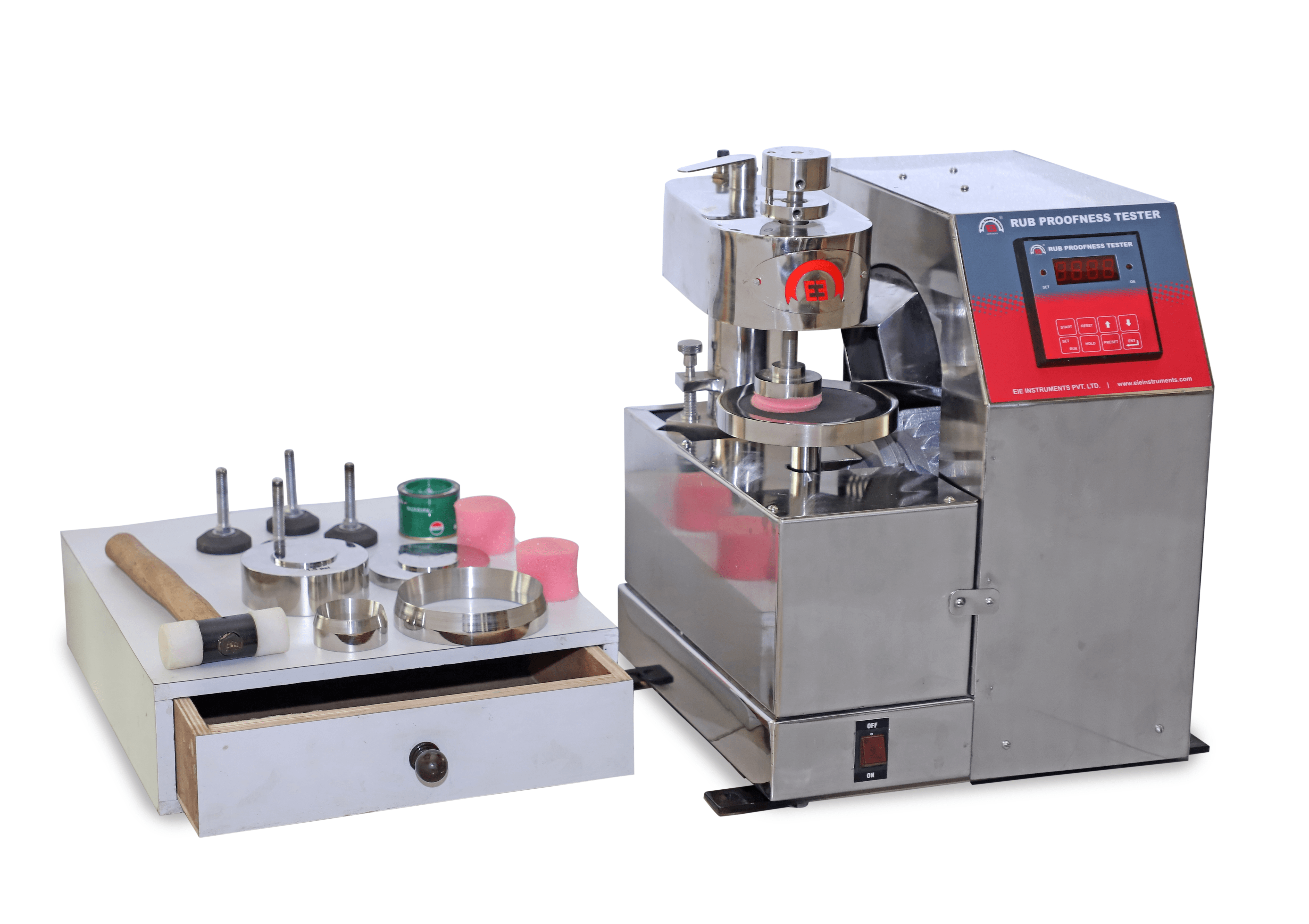 Digital Scuff Tester (rub Proofness Tester)