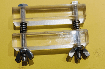 Single Place Bench Top Vice For Copper / Silver Strip Corrosion Test - Astm D130