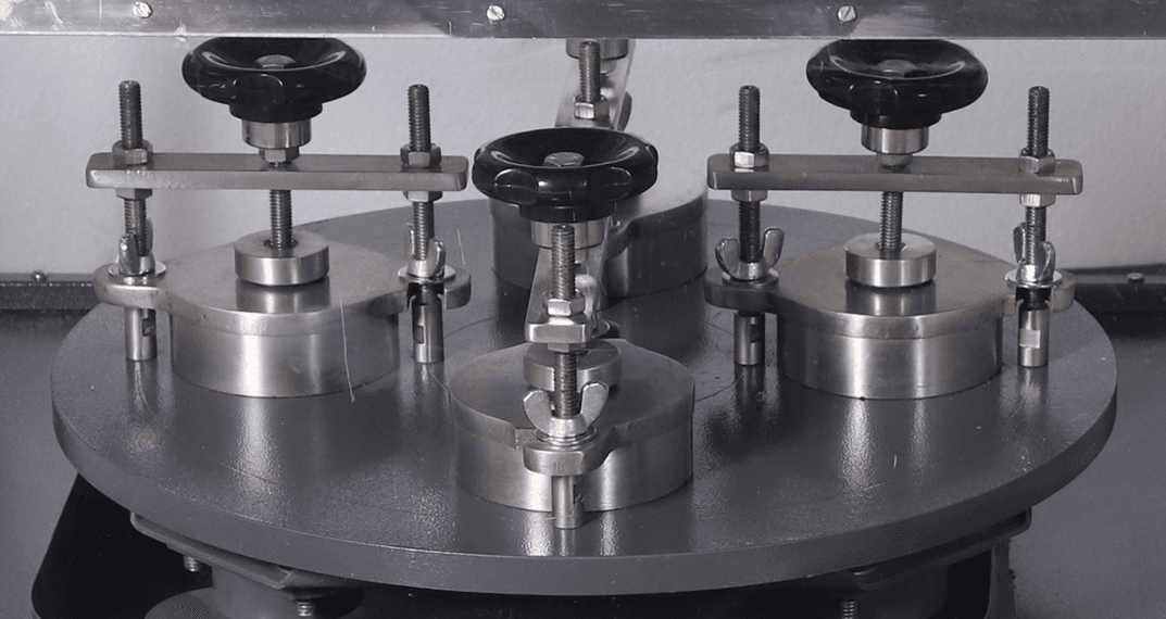 Test Specimen Holder - For Surface Abrasion Machine - For Glazed Tiles - Bis 13630-11, En Iso 10545-7