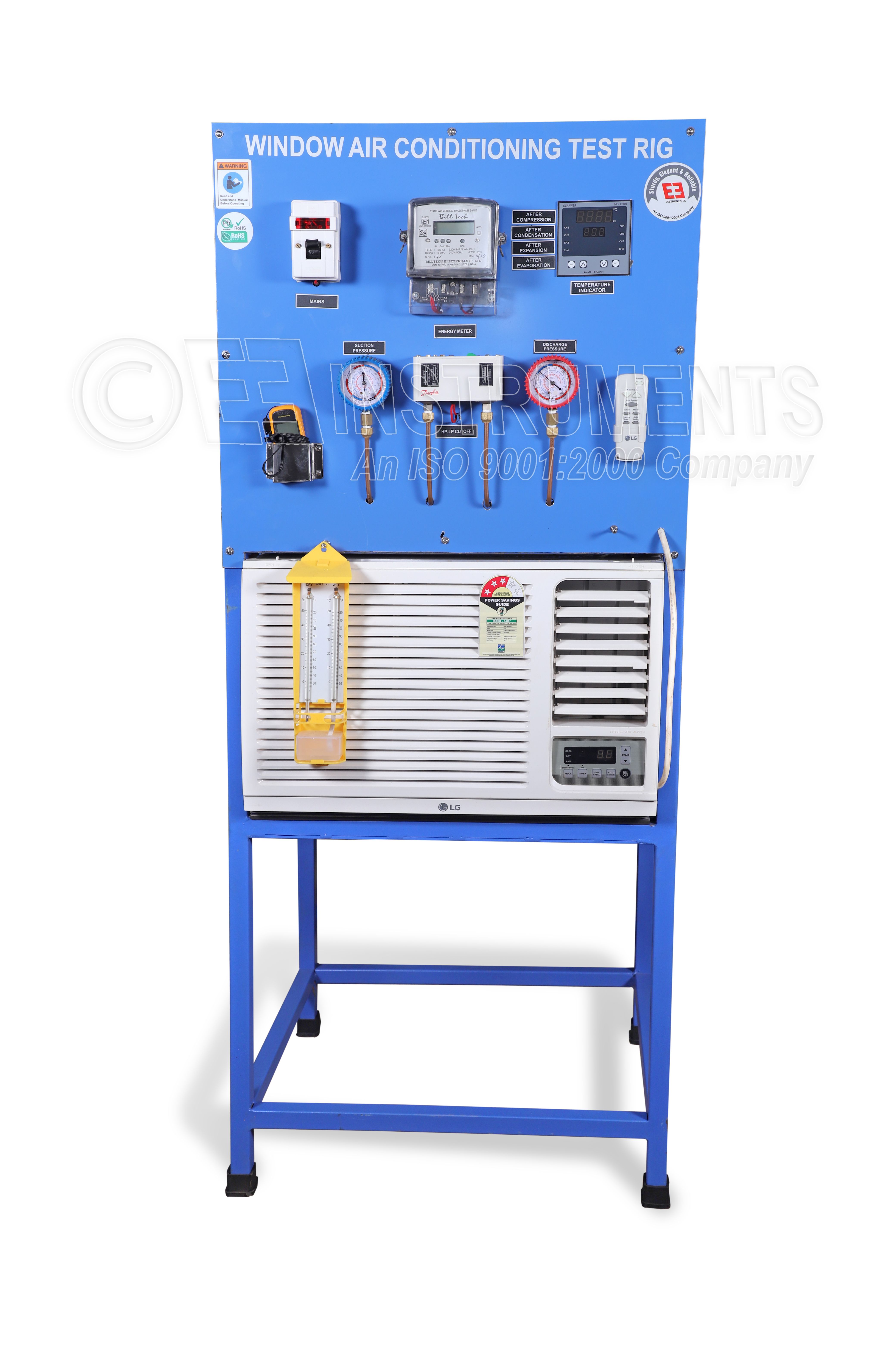 Window Air Conditioning Test Rig