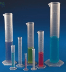 Measuring Cylinder - Plastic - 1000 Ml. - Hexagonal 