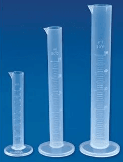 Measuring Cylinder - Plastic - 2000 Ml. - Hexagonal