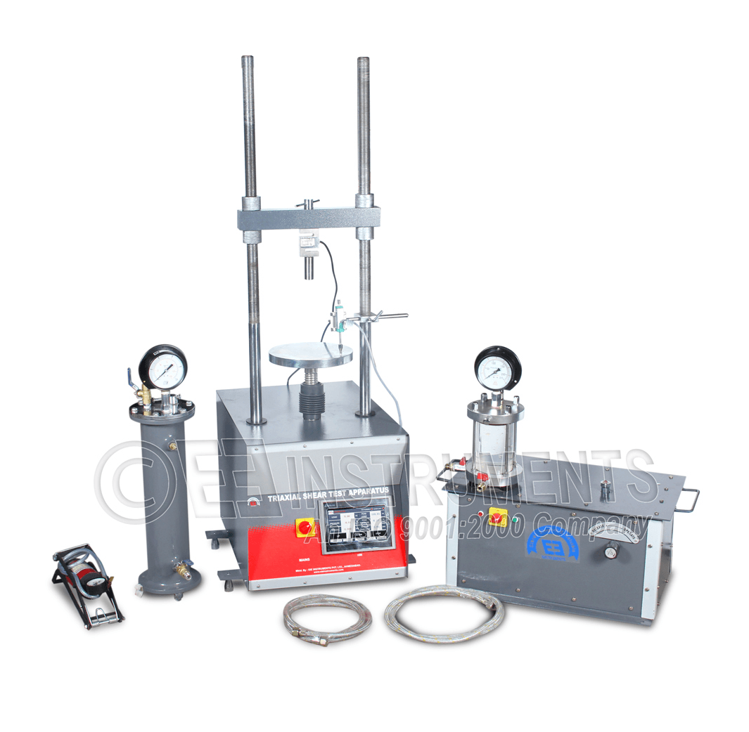 Digital Triaxial Shear Test Apparatus