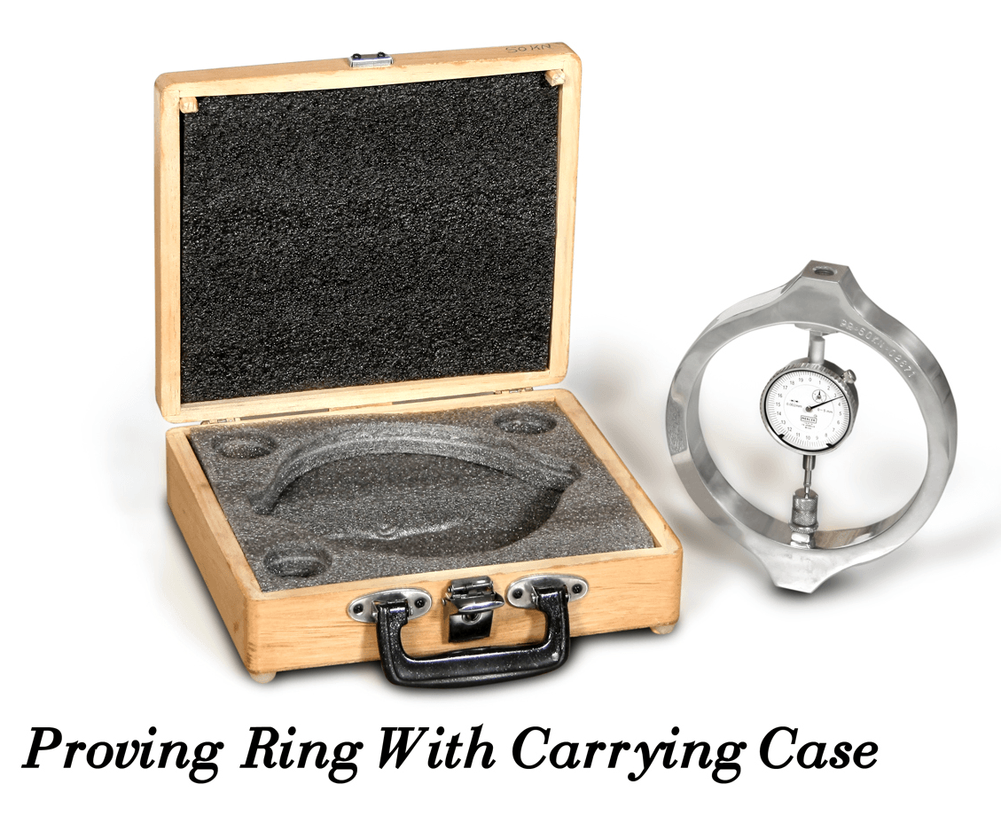 Proving Ring - 25 Kn With Dial Gauge