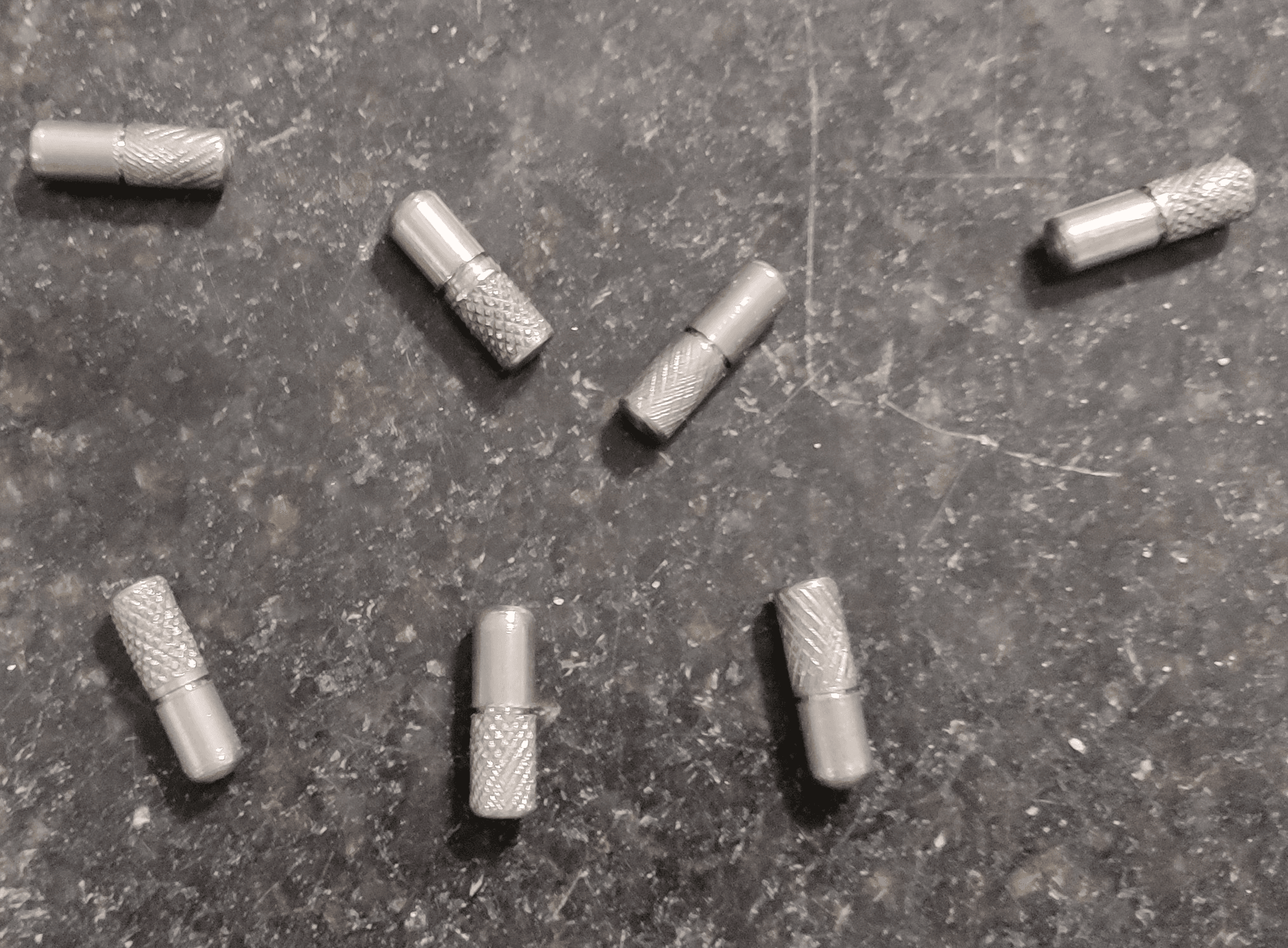 Reference Pins Steel Inserts Measuring Studs For Shrinkage Bar Mould - Astm C490