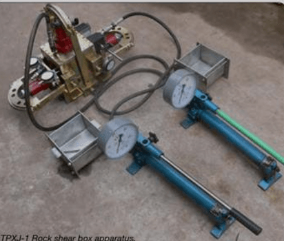 Rock Shear Box Apparatus