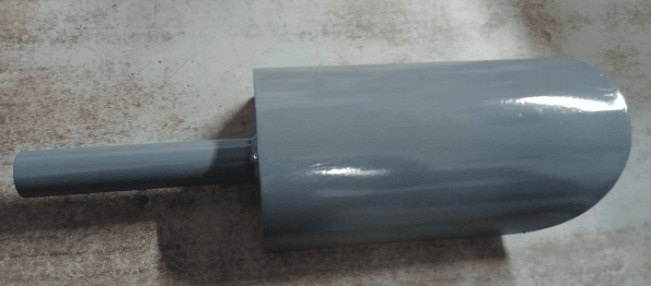 Scoop For Soil / Concrete - G. I.-3 X 6 Inch - 500 Gm Approx.