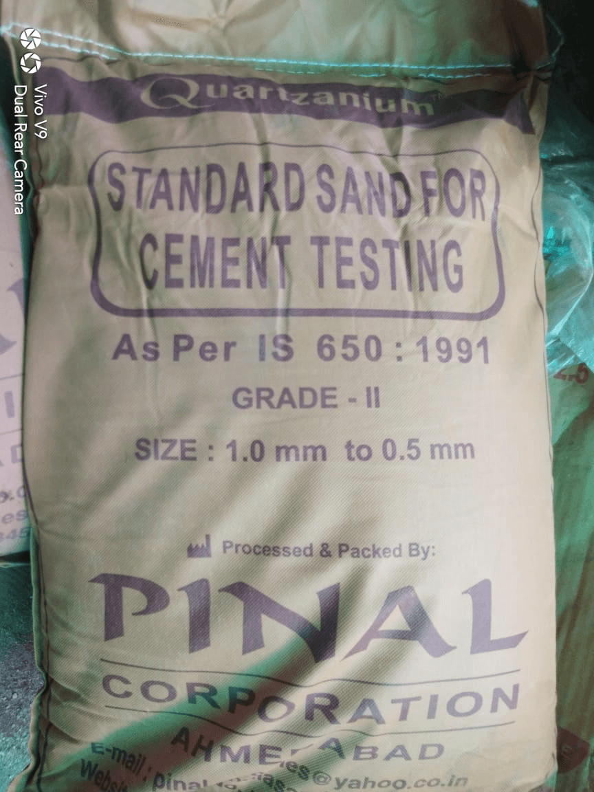 Standard Sand - Grade Ii - Bag Of 25 Kg
